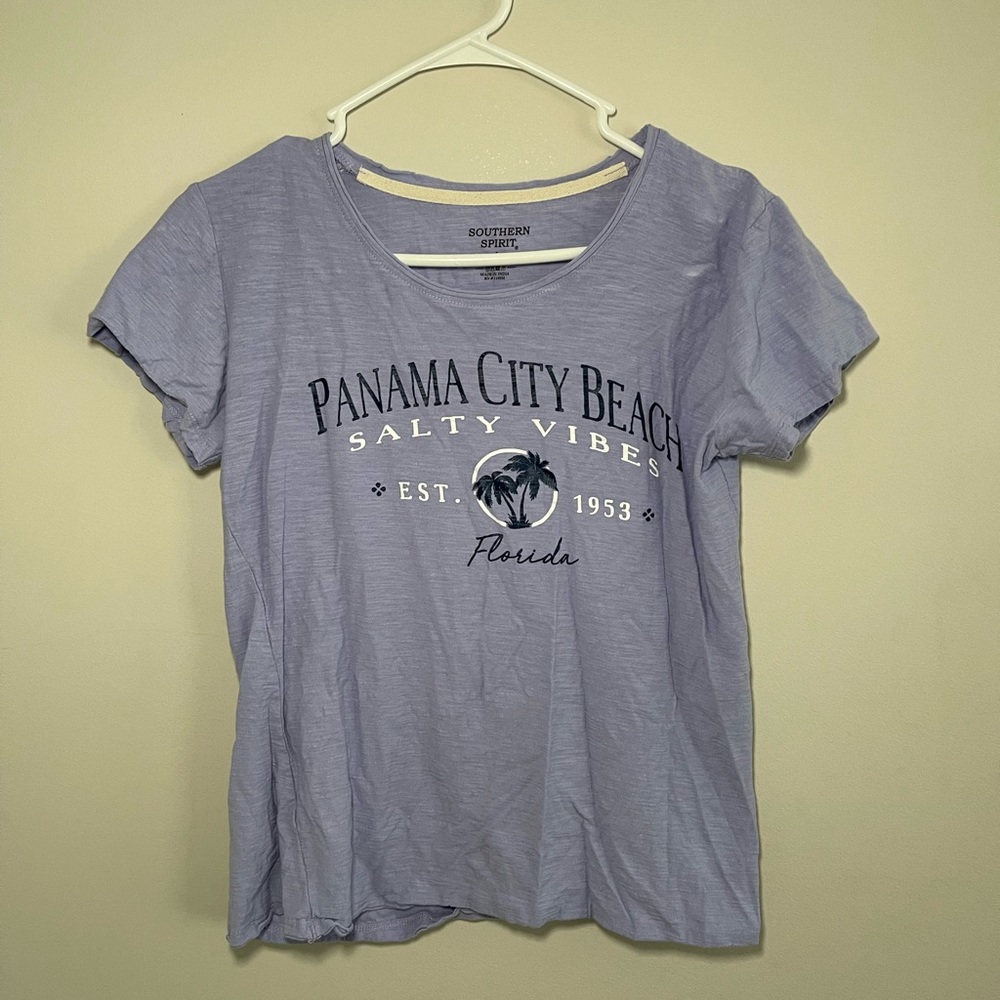 Purple shirt- Panama City